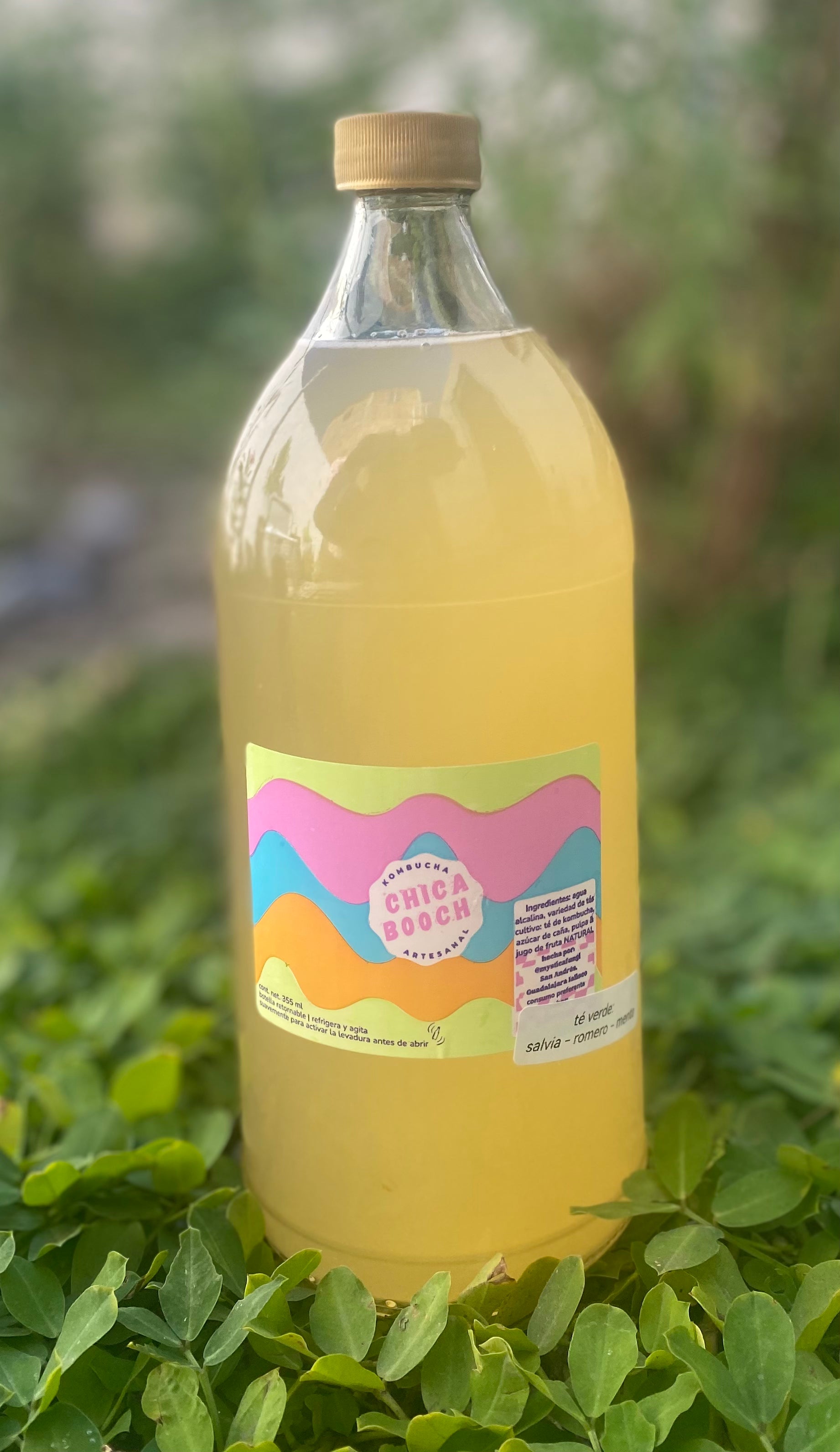 chica booch 960 ml PRIMERA VEZ : Té verde
